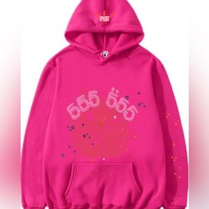 Pink 555 hoodie